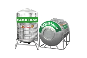 Bồn nước inox lộc phát {Nằm ngang & Đứng} STS.445