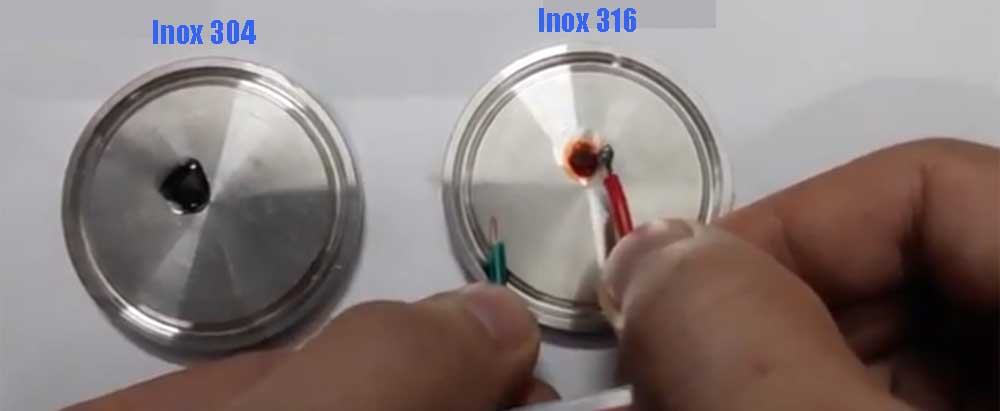 Phân biệt Inox 304 và 316 có thể thấy loại nào cũng tốt
