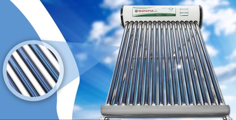 Ống dẫn nhiệt - phụ kiện máy nước nóng năng lượng mặt trời quan trọng
