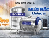 Bồn nước Sơn Hà (nằm và đứng) SỨC BỀN VƯỢT TRỘI