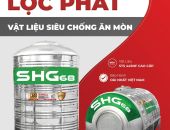 Bồn nước inox 445NF Sơn Hà —lộc phát SHG68— có tốt không?