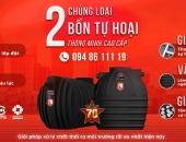 bồn tự hoại Sơn Hà - bể phốt XỬ LÝ CHẤT THẢI bảo hành bao nhiêu năm?