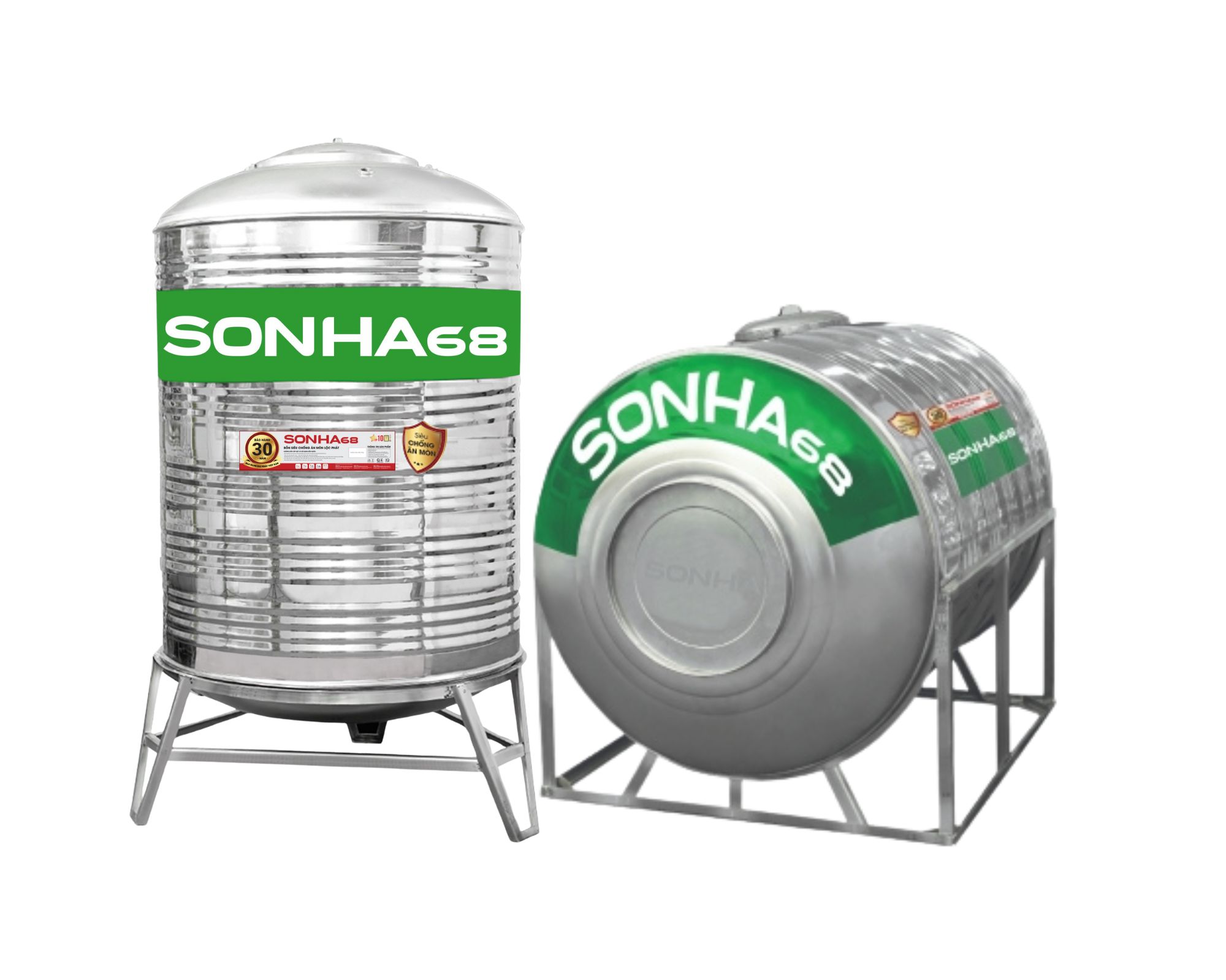 Bồn nước inox lộc phát Sơn Hà -STS445 (New)